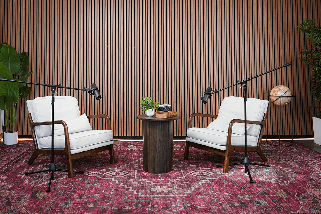 Podcast lounge